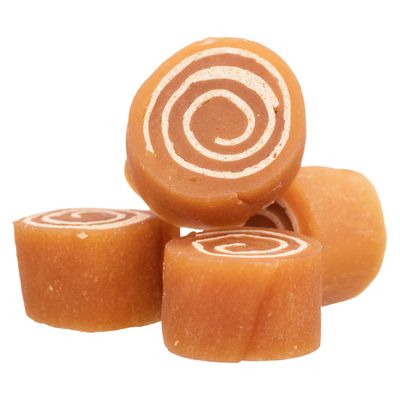 Friandises mini rouleau au poulet et poisson 75 g pour chien