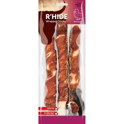 animallparadise - Friandise 3 bâtons a mâcher ø 3 cm x 25 cm au canard 240