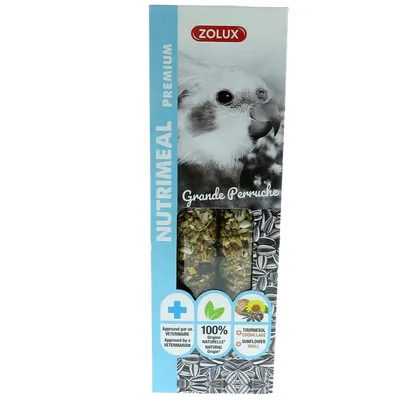 zolux - Friandises 2 sticks premium tournesol pour grande perruche , pour o zolux - Friandises 2 sticks premium tournesol pour grande perruche , pour o
