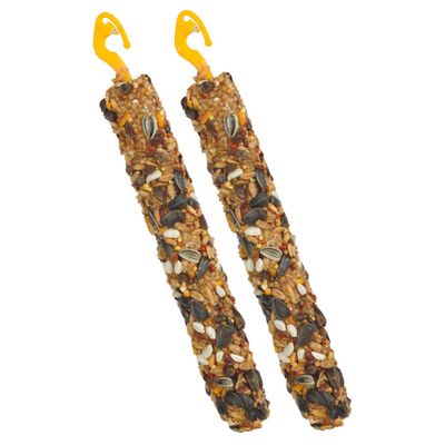 Friandises 2 sticks premium tournesol pour grande perruche , pour oiseaux