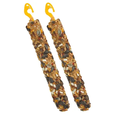 zolux - Friandises 2 sticks premium tournesol pour grande perruche , pour o