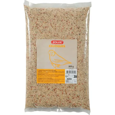 zolux - Graines oiseaux exotiques 800 g pour oiseaux zolux - Graines oiseaux exotiques 800 g pour oiseaux
