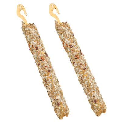 zolux - Friandises 2 sticks premium millet jaune pour oiseaux exotique , po