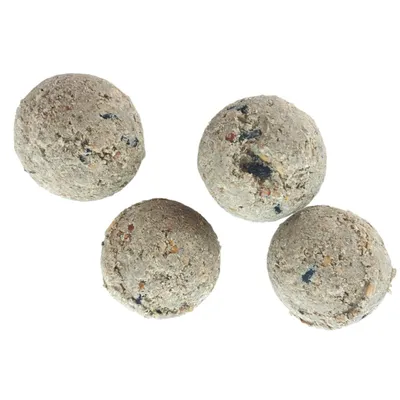 zolux - 4 Boules de graisse de 90 gr toutes saisons pour oiseaux
