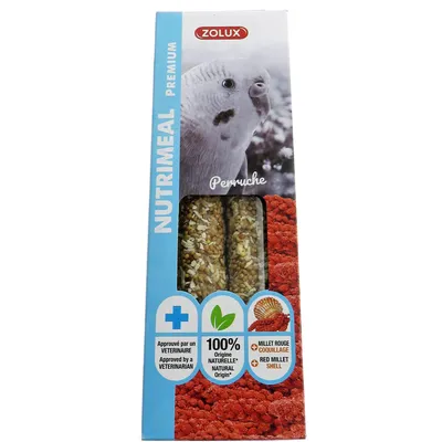 zolux - Friandises 2 sticks premium millet  pour perruche , pour oisea