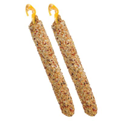 zolux - Friandises 2 sticks premium millet  pour perruche , pour oisea