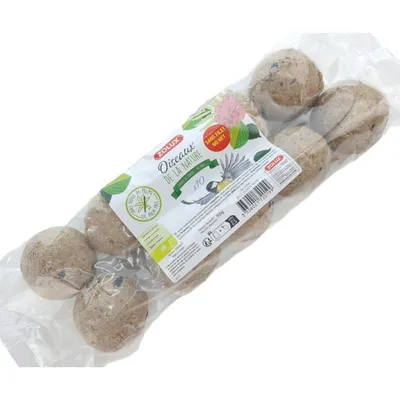 zolux - 10 Boules de graisse de 90 gr toutes saisons pour oiseaux