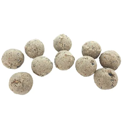 zolux - 10 Boules de graisse de 90 gr toutes saisons pour oiseaux zolux - 10 Boules de graisse de 90 gr toutes saisons pour oiseaux