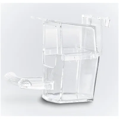 savic - Mangeoire ou abreuvoir avec Crochet 6 x 8 x 9 cm pour Oiseau