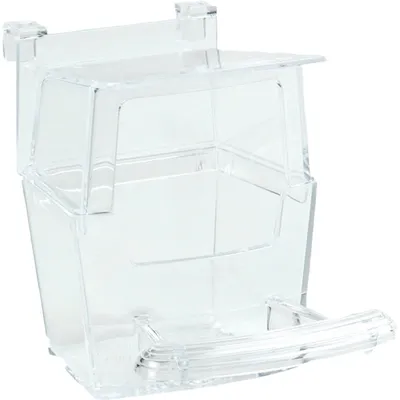 savic - Mangeoire ou abreuvoir avec Crochet 6 x 8 x 9 cm pour Oiseau