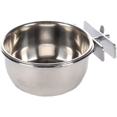 Flamingo - Gamelle en acier 290 ml pour petits rongeurs et oiseaux