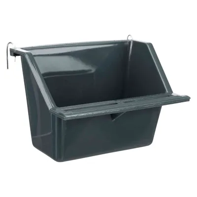 Trixie - Mangeoires suspendues avec support métal 200 ml  11 x 9 cm, couleu