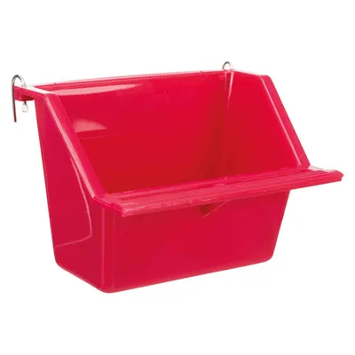 Trixie - Mangeoires suspendues avec support métal 200 ml  11 x 9 cm, couleu