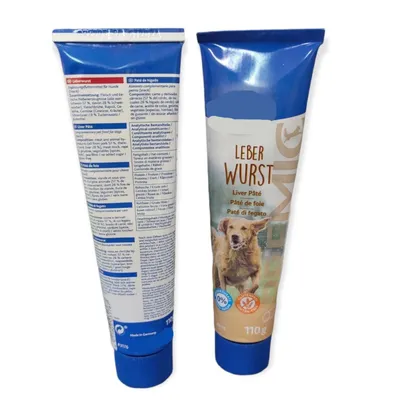 animallparadise - deux tubes pâtés de foie 2 x 110g, friandise chien PREMIO