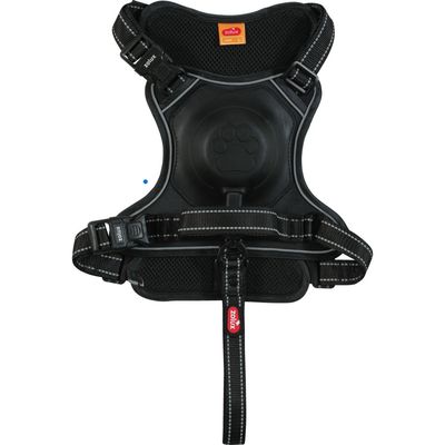 Harnais et laisse enrouleur intégré M  pour chien max 33 kg