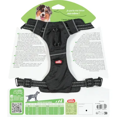 zolux - Harnais et laisse enrouleur intégré XS  pour petit chien max 9