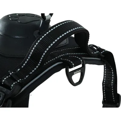 zolux - Harnais et laisse enrouleur intégré XL  pour chien max 77 kg