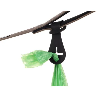 Flamingo - Support pour sacs à déjections  en silicone 14 cm pour chien