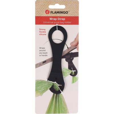 Support pour sacs à déjections  en silicone 14 cm pour chien