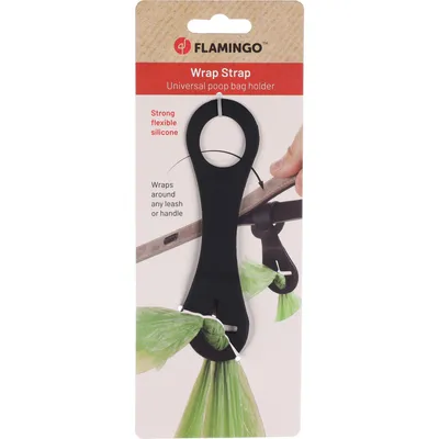Support pour sacs à déjections  en silicone 14 cm pour chien