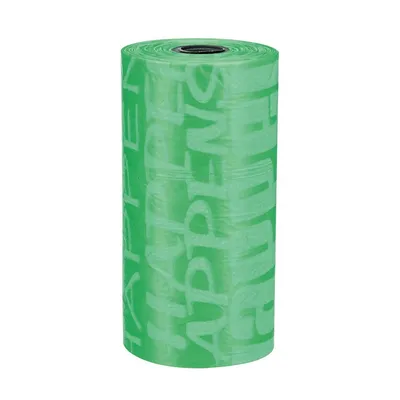Sac ramasse crottes, 1 rouleaux de 20 sacs, couleur aléatoire.