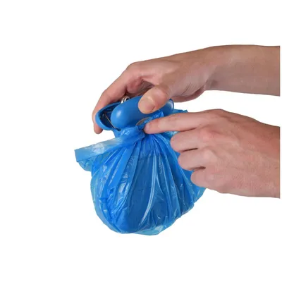 Ramasse crottes pliable taille S couleur   pour chien