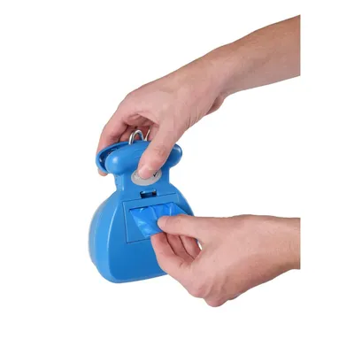 Ramasse crottes pliable taille S couleur   pour chien