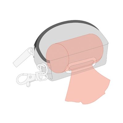 animallparadise - Un distributeur de sac a déjections Vito conni brun 8 x 6