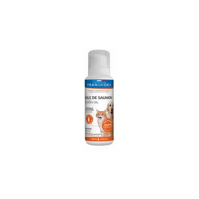 Francodex - Huile de Saumon Pour chiens et chats, flacon de 200 ml