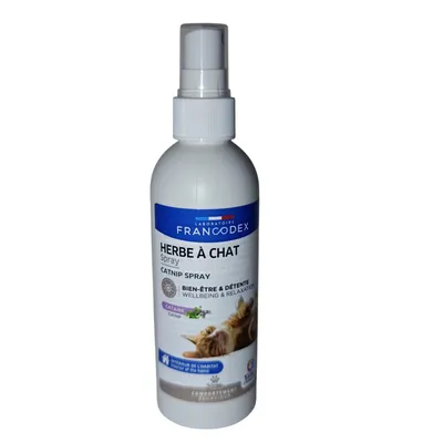Francodex - Spray à l'Herbe à Chat Pour Chatons et Chats 200 ml Francodex - Spray à l'Herbe à Chat Pour Chatons et Chats 200 ml
