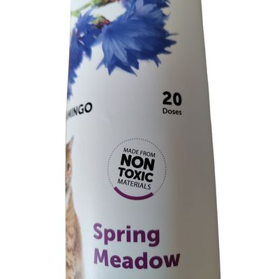 Flamingo - Désodorisant pour litière 750 g odeur printanière pour chat