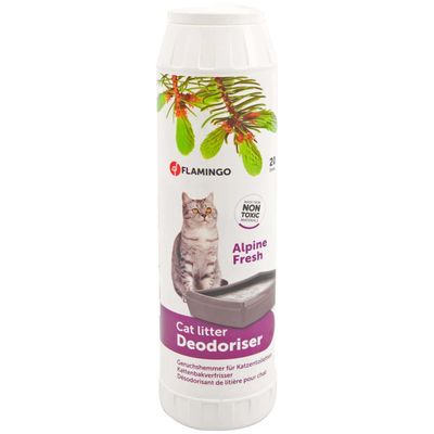 Désodorisant pour litière fraîcheur alpine 750 g