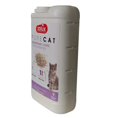 Désodorisant pour litière fraîcheur lavande 1 litre  pour chat