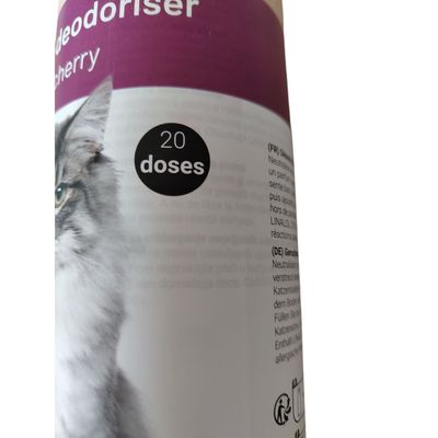 Flamingo - Désodorisant pour litière parfum cerise sauvage flacon 750 g