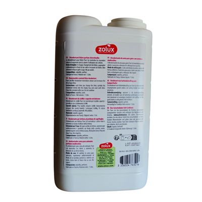 zolux - Désodorisant pour litière fraîcheur chèvrefeuille 1 litre