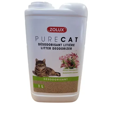 zolux - Désodorisant pour litière fraîcheur chèvrefeuille 1 litre zolux - Désodorisant pour litière fraîcheur chèvrefeuille 1 litre