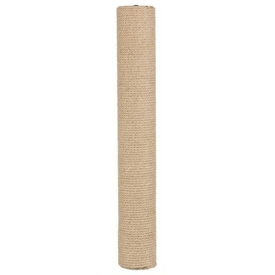Poteau de rechange pour arbre à chat, ø 9 × 60 cm, corde en jute, filetage