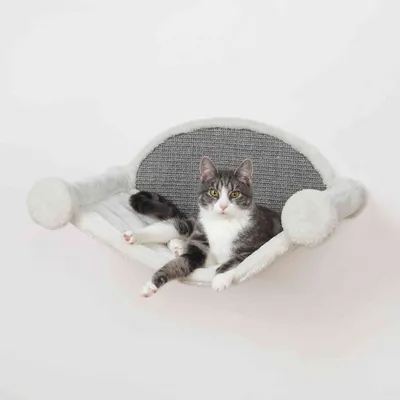 TRIXIE Hamac pour chats 54 x 28 x 33 cm  et gris