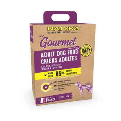 NATYKA Gourmet Adulte volaille 9kg