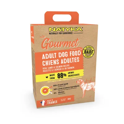 NATYKA Gourmet Adulte agneau & saumon NATYKA Gourmet Adulte agneau & saumon