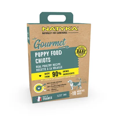 NATYKA Gourmet Chiots volaille NATYKA Gourmet Chiots volaille