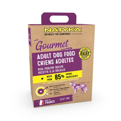 NATYKA Gourmet Adulte volaille 3kg