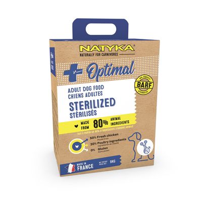 NATYKA Optimal Chien Stérilisé 9kg