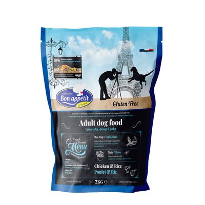 BON APPETIT Chien Adulte Poulet 2kg