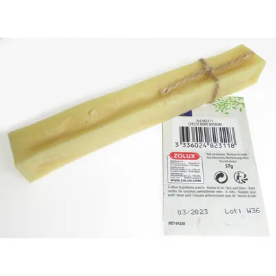 zolux - Bâton à mâcher Friandise au fromage 57 gr pour chien de moins de 10