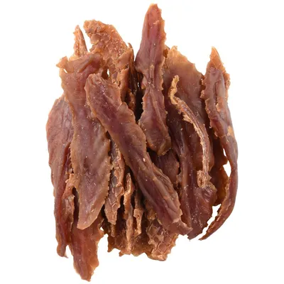 Friandise filet de poitrine de canard doux Hapki BBQ pour chien 170 g sans