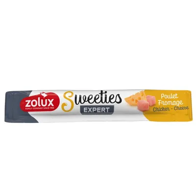 zolux - un Stick crème poulet fromage SWEETIES 14 g pour chien zolux - un Stick crème poulet fromage SWEETIES 14 g pour chien