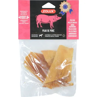 zolux - Peau de Porc 100 g friandise pour chien zolux - Peau de Porc 100 g friandise pour chien