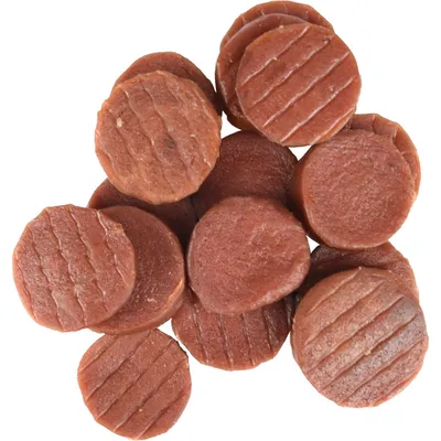 Friandise pièces canard Hapki BBQ pour chien 85 g sans gluten
