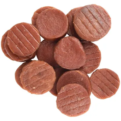 Flamingo - Friandise pièces canard Hapki BBQ pour chien 85 g sans gluten